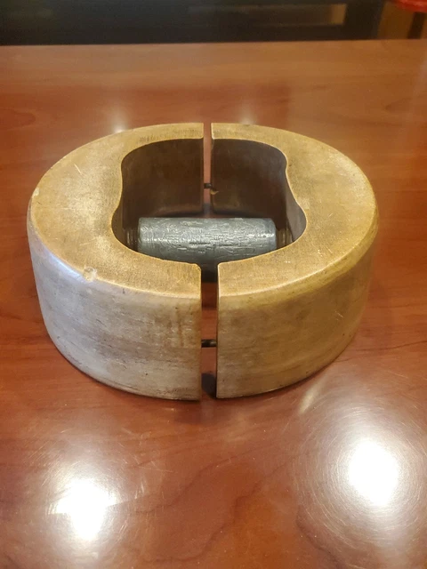 Antique Wooden Hat Stretcher Hatter Milliner Block Expander Tool 7 Rare