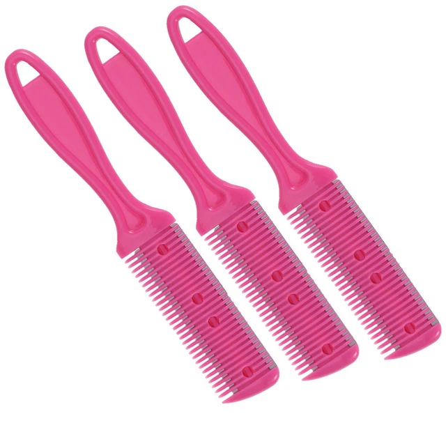 3 un. peine de corte de cabello con peines de doble lado peines recortadores de cabello para cabello