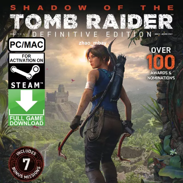 Shadow of the Tomb Raider: Definitive Edition PC Steam Key ¡ENTREGA RÁPIDA GLOBAL!