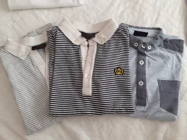 Boy's Next Polo Shirts Age 5yrs X 3