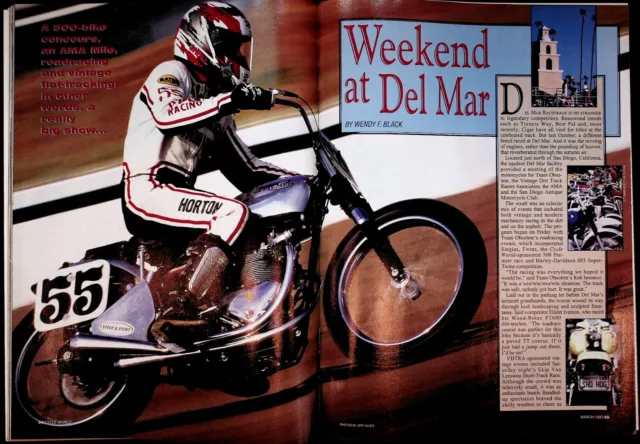 1997 March Cycle World Motorcycle Magazine - Del Mar Racetrack San Diego CA 3