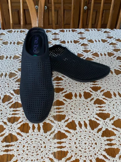 Me too zara perforated leather 2025 mules
