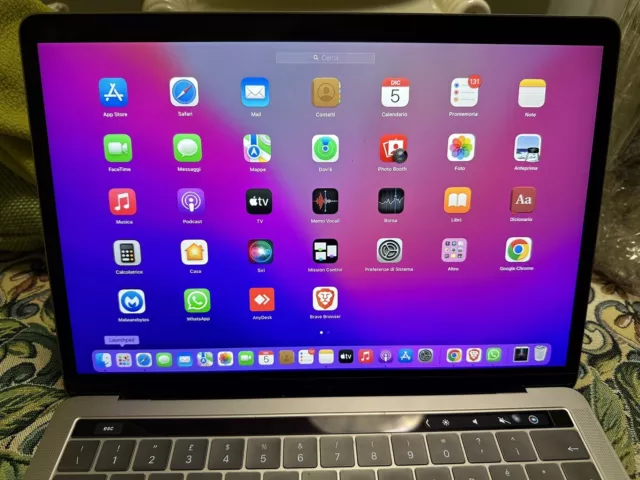 Apple MacBook Pro 13.3" (500GB SSD, Intel Core i5 6.ª generazione, 2.9 GHz, 8GB)