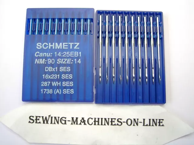 Schmetz PFx134LR Industrial Sewing Machine Needles for Leather