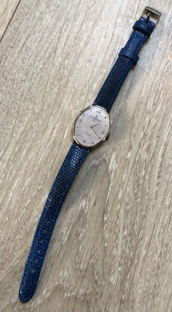 Montre Mécanique Vintage Richards Zeger En Argent Massif - Motif Mors De Cheval, Occasion/antique