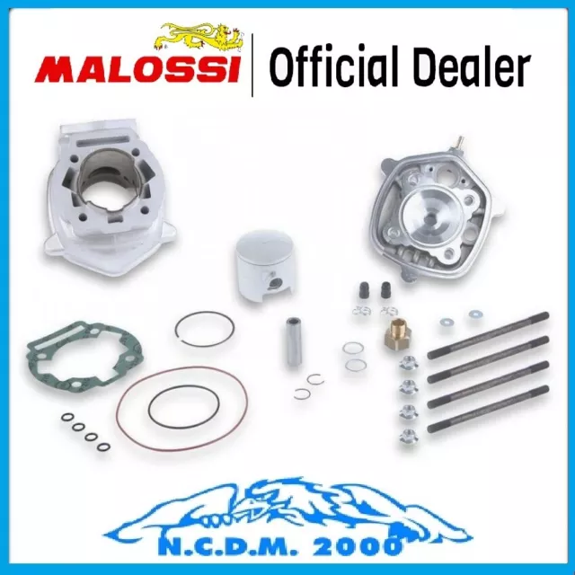 MALOSSI 3113221 KIT CILINDRO 80cc MHR ALLUMINIO H2o DERBI GPR RACING 50 LC 2006