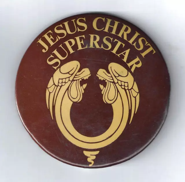 Andrew Lloyd Webber "JESUS CHRIST SUPERSTAR" Tim Rice 1971 Promotional Pinback