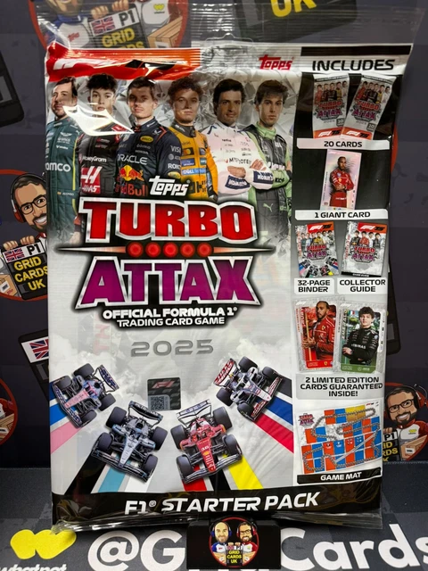 TOPPS F1 TURBO Attax 2025 Starter Pack (NEW UK Edition) 9.99 - PicClick UK TOPPS F1 TURBO Attax 2025 Starter Pack (NEW UK Edition) 9.99 - PicClick UK