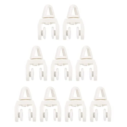 VILLCASE 50Pcs Rideau en Plastique Rideau Critique Crochets Crochets Rideau T...