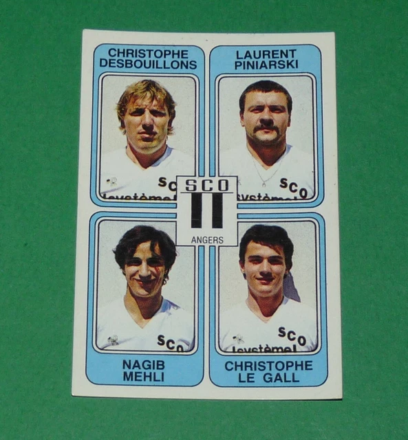 13 AZZEDINE OUNAHI SCO ANGERS PANINI FOOTBALL SCORE CARD 2022-2023
