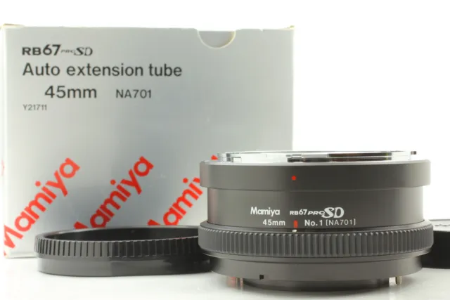[Almost MINT Box] Mamiya RB67 Pro SD 45mm Auto Extension Tube NA701 From JAPAN
