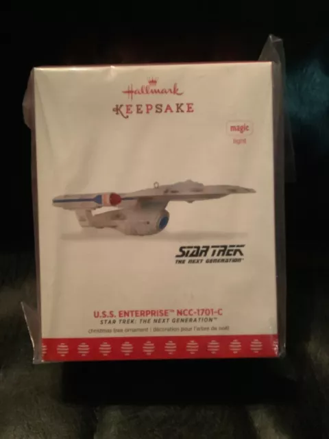 NYCC Exclusive Hallmark Keepsake Ornament Star Trek USS Enterprise NCC-1701-C