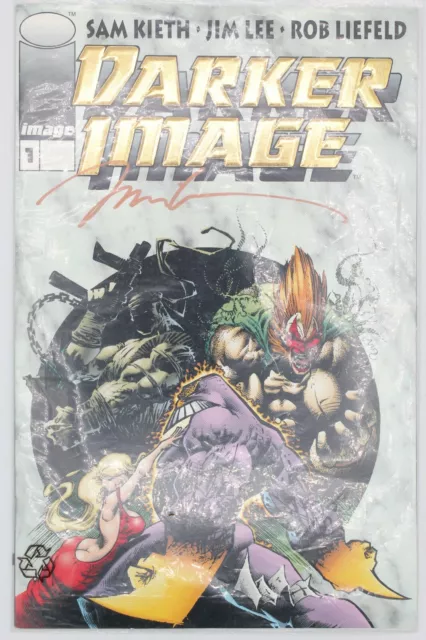 Darker Image 1 Gold Foil Edition Signed by Jim Lee 1st app The Maxx