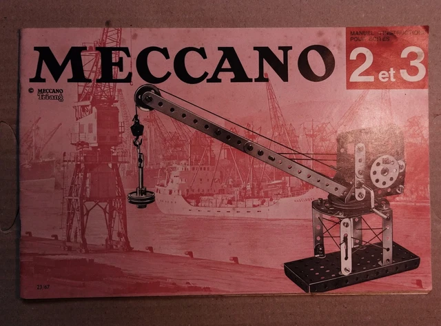 Catalogue Meccano De 1918 – Jouet Ancien Vintage – Document Rare