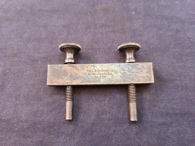 LS Starrett No. 299 Rule Clamp
