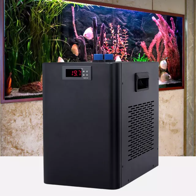Quiet Aquarium Chiller 1/10 HP Fish Tank Water Cooler Refrigeration 42 Gallon Quiet Aquarium Chiller 1/10 HP Fish Tank Water Cooler Refrigeration 42 Gallon