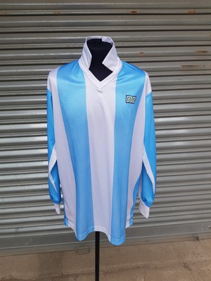 Ennerre MAGLIA CALCIO SHIRT TRIKOT VINTAGE ENNERRE NR  MODELLO ARGENTINA XL 