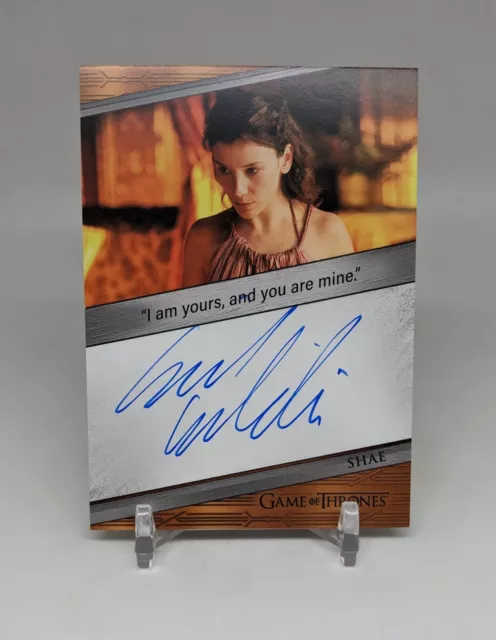 2023 Game Of Thrones Art & Images Sibel Kekilli "Shae" Quotable Autograph