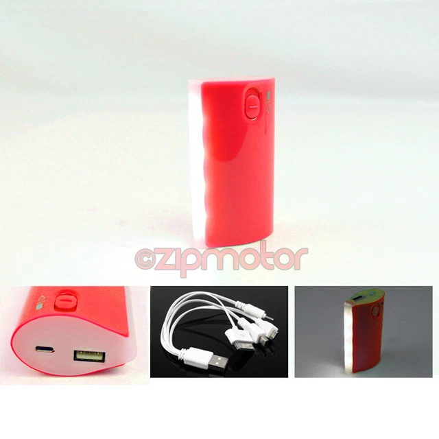 5200Mah Power Battery Charger Micro Usb Red Nokia Lumia 1020 920 Lg Optimus G2