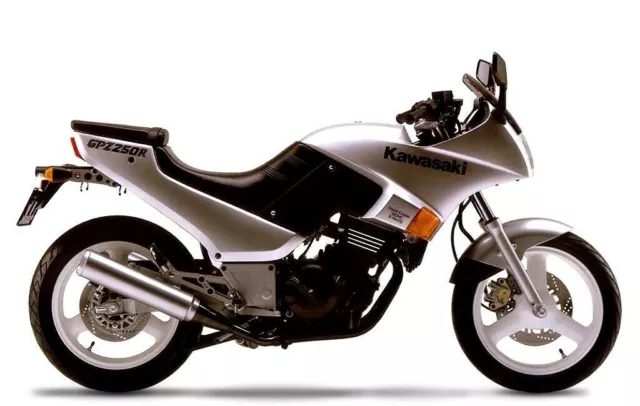 Kawasaki GPz305 - Z250 GP SERVICE, CD du manuel du propriétaire et des pièces