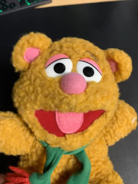 McDonalds Jim Henson Muppet Babies Vintage Plush Baby Fozzie Bear 1988 8"