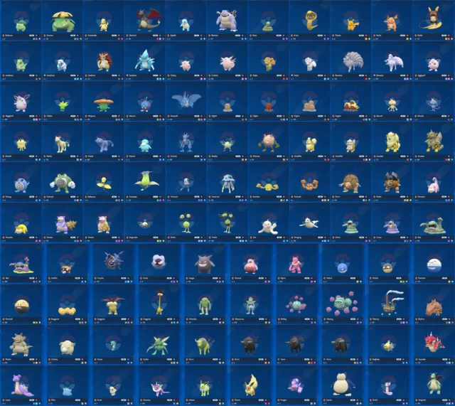 Any/Every Shiny 6IV Ribbon Master XXXL 1st Gen Pokemon Scarlet/Violet HOME*