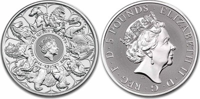 * Moneta ARGENTO 1 OZ 999 ARGENTO Tuvalu Gods of Olympus 2022 ATHENA 1 OZ AG ST 