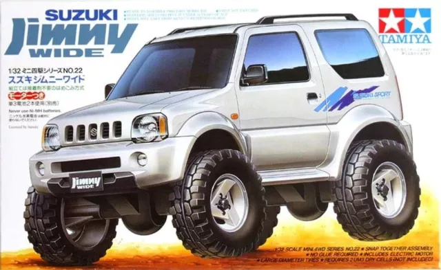 Tamiya 1/32 Mini 4WD Series No.22 SUZUKI JIMNY WIDE Item No, 19022