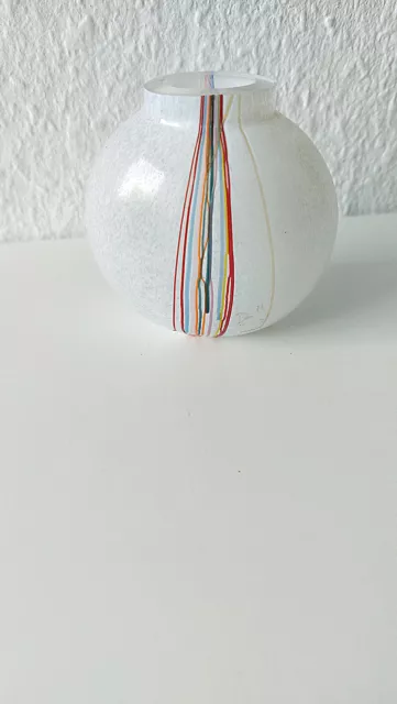 KOSTA BODA Vase Modell Rainbow „B.VALLIEN 48223“ Glaskunst