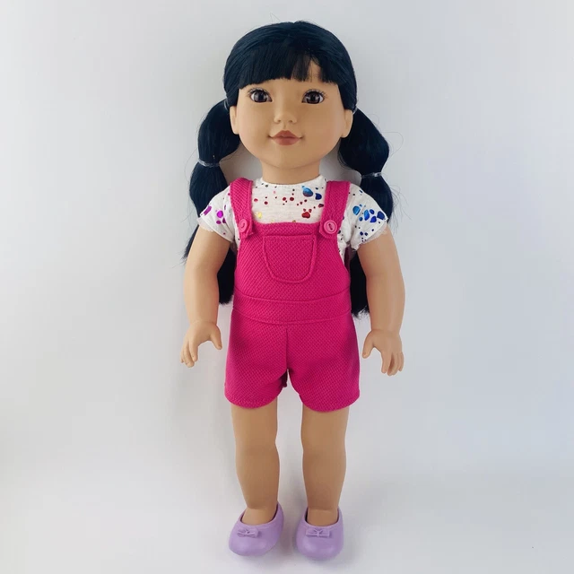 My London Girl doll Jade wearing outfit for Our Generation & American Girl My London Girl doll Jade wearing outfit for Our Generation & American Girl