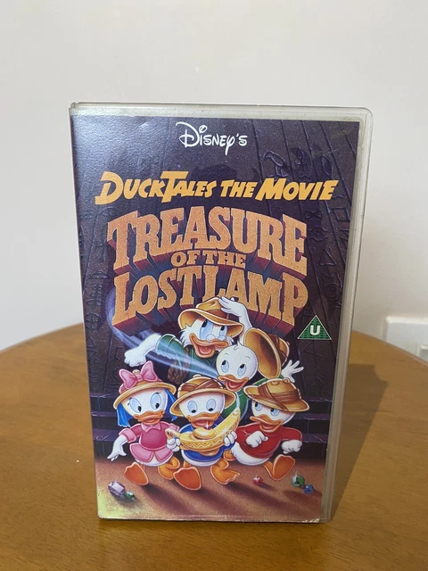 VINTAGE WALT DISNEY Classic VHS Ducktales The Movie Treasure Of The ...