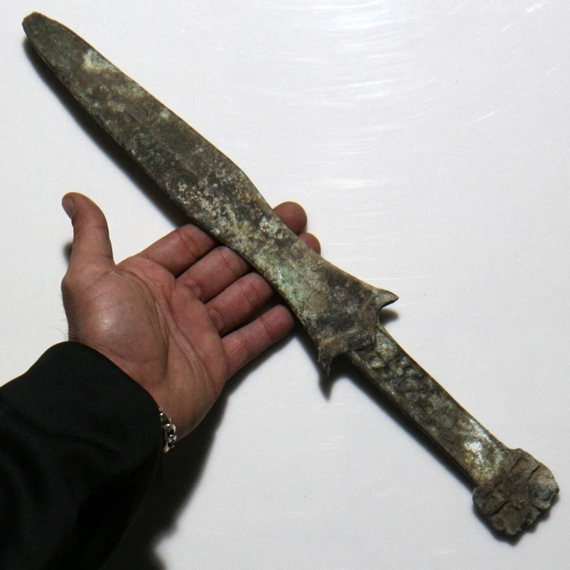 Roman Era Near East Bronze Military Dager Circa 100-300 Ad