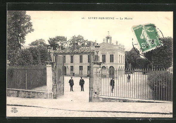 CPA Vitry-sur-Seine, La Mairie 1912