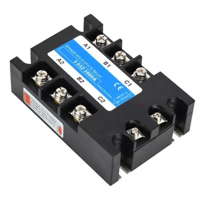 (80A))Three Phase Solid State Relay Easy To Install Electrical Supplies