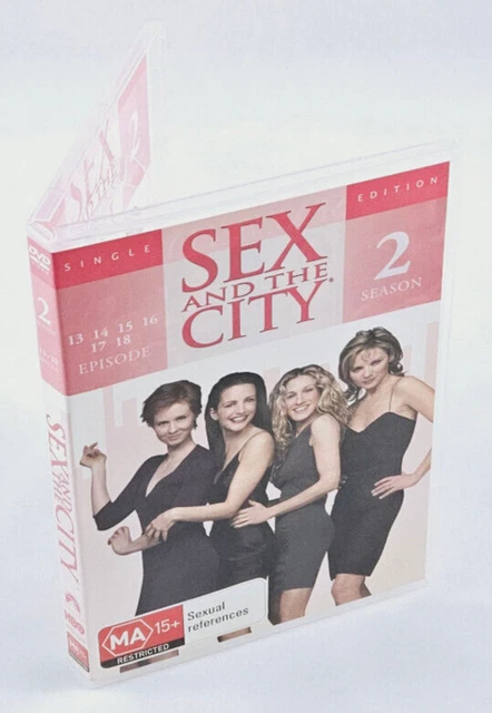 Sex And The City: Season 2 Episodes 13-18 DVD (Region 4) VGC