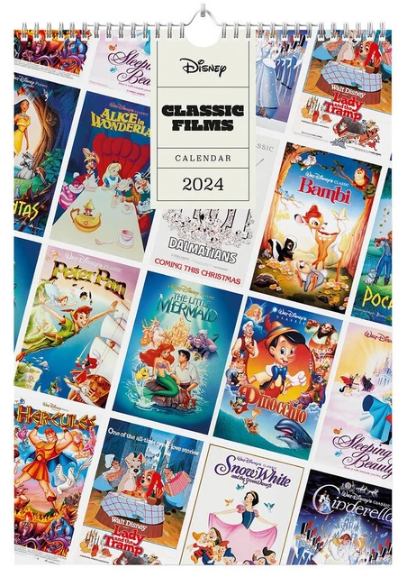 Disney calendrier 2024 Disney Classics, calendrier 2024 friends