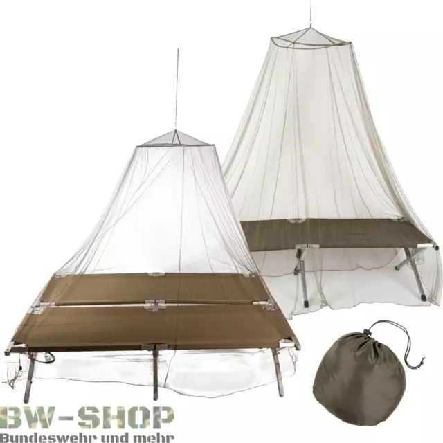 Moskitonetz Mit Packsack Oliv Einzelbett / Doppelbett Mückenschutz Outdoor Netz