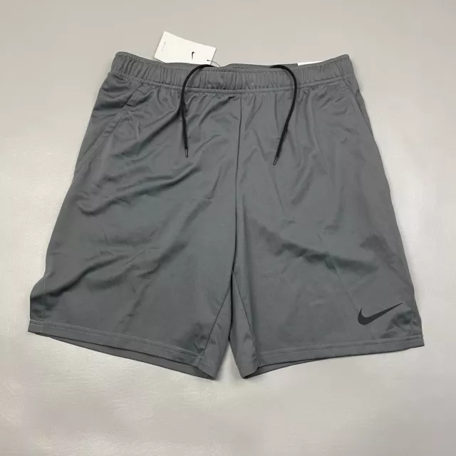 NWT Nike Dri-Fit Epic 2.0 Training Shorts Gray CJ2210-068 Men's Large