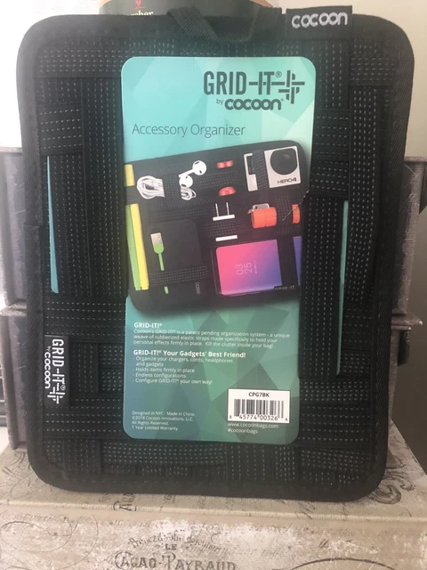 *New* COCOON CPG7BK 9.25"H x7.25"W Grid-It Organizer for pen,notepad,cellphone