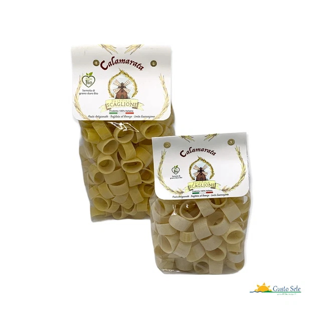 Calamarata - Pasta Artigianale Biologica - 250 gr