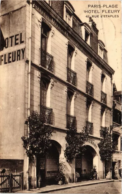 CPA PARIS-PLAGE Rue d'ÉTAPLES - Hotel Fleury (414398)