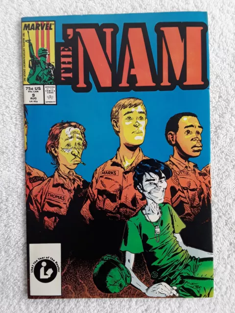 The 'Nam #9 (Aug 1987, Marvel) FN 6.0
