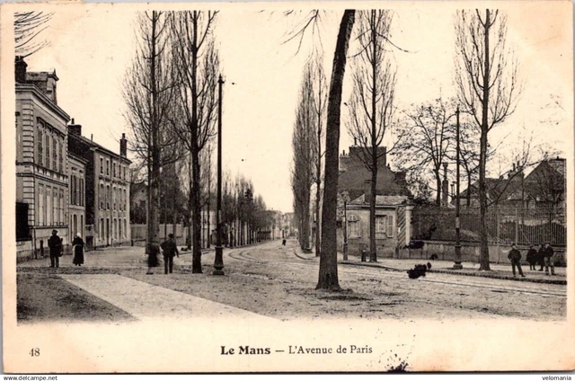 CPA 72 LE MANS - Marchandes de marrons