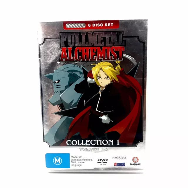 FULLMETAL ALCHEMIST Brotherhood Part 1 Episodes 1-13 - 2 DVD Set