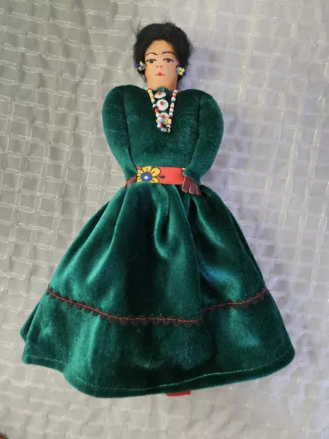 Navajo Native American Hand Maiden Doll, Display, Collectible, One Of A Kind