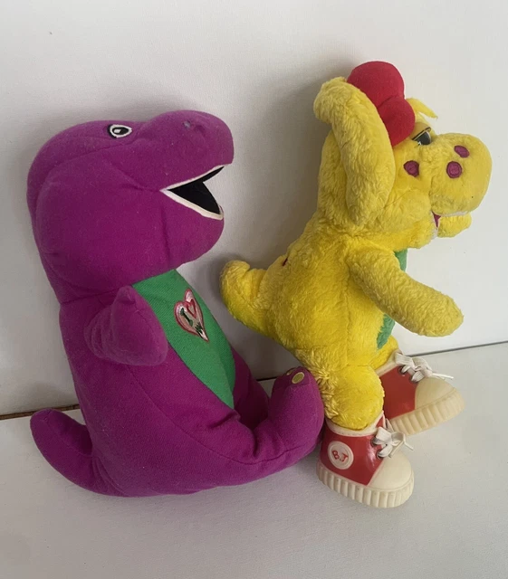CAPPELLO POLICE FISHER Price Barney & Friends peluche dinosauro 12 e CAPPELLO POLICE FISHER Price Barney & Friends peluche dinosauro 12 e