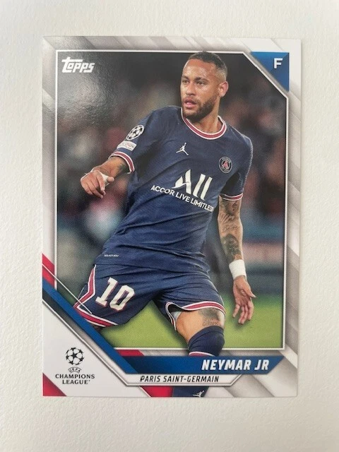 CARTE DE FOOT Topps Finest Neymar Jr PSG EUR 4,99 - FR