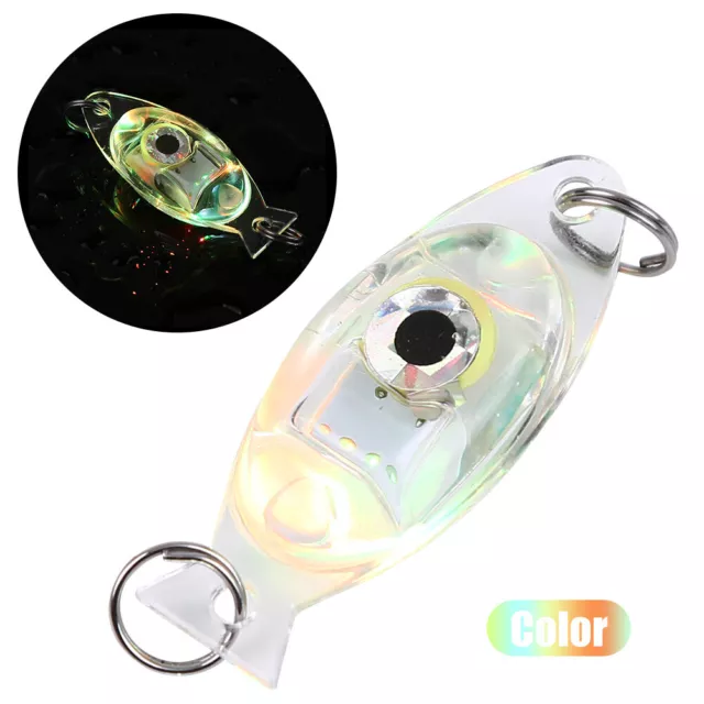 Portable Fishing Bait Light Acrylic Luminous Attracting Fishing Lure Accessories