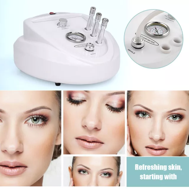 Pro Diamond Microdermabrasion Vacuum Dermabrasion Skin Peeling Beauty Machine UK