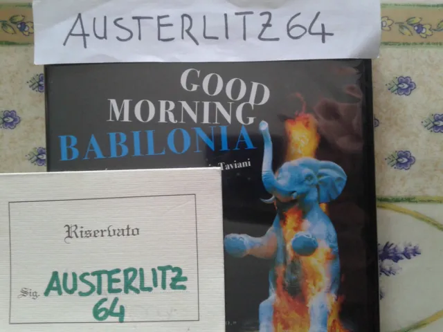 GOOD MORNING BABILONIA (1987) Fratelli Taviani DVD NUOVO SIGILLATO